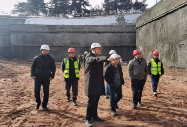 陜煤建設咸陽分公司建新煤化6#宿舍樓(一期)項目基槽驗收完美收官