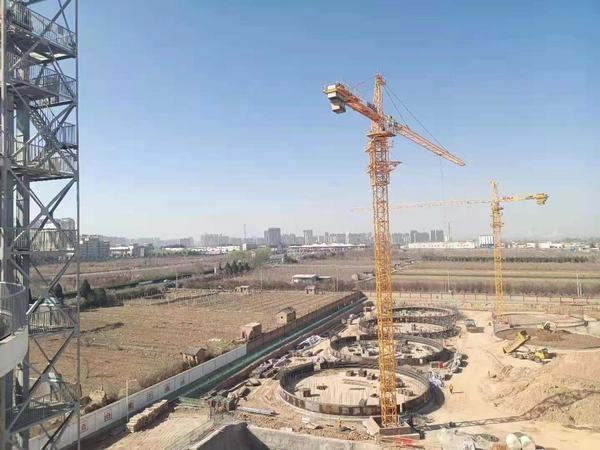 陜煤建設(shè)銅煤公司：銅川直屬庫梅坪分公司倉儲(chǔ)項(xiàng)目淺圓倉滑模施工正式拉開序幕