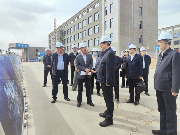 榆林市委書記張曉光一行蒞臨榆林市委黨校新校區(qū)建設項目調(diào)研指導工作