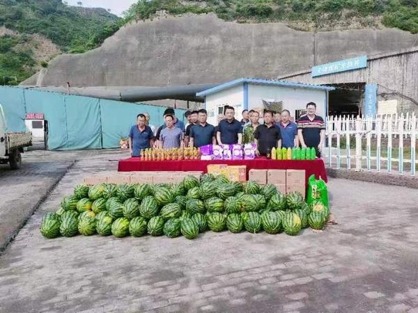 韓城礦業(yè)王峰煤礦領導蒞臨陜煤建設礦建二公司項目部檢查慰問