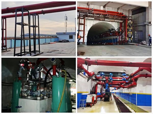 陜煤建設(shè)渭南分公司第二安裝項目部提前1天完成紅柳林煤礦二號進風斜井段排水系統(tǒng)