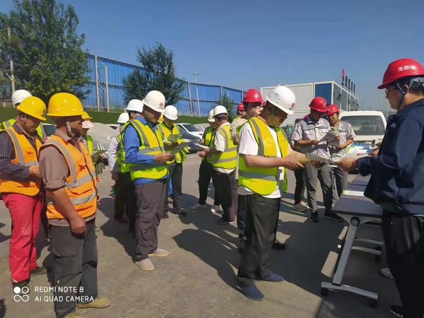 陜煤建設(shè)天工公司土建四部按下“節(jié)能降碳、你我同行” 快捷鍵