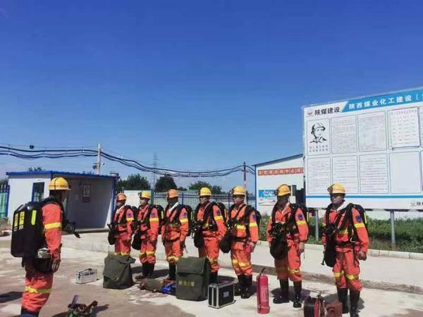 陜煤建設(shè)礦建二公司第一項目部順利完成井筒揭煤工作