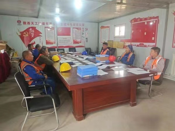 陜煤建設天工公司土建十七項目部：強化責任落實，緊抓安全生產(chǎn)