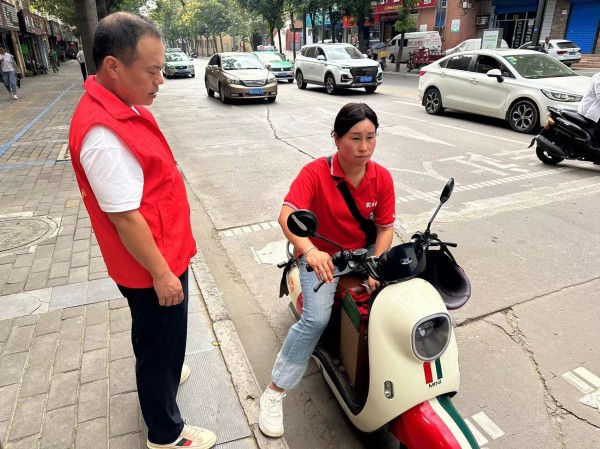 陜煤建設機電安裝公司：交通文明勸導，我們在“路”上