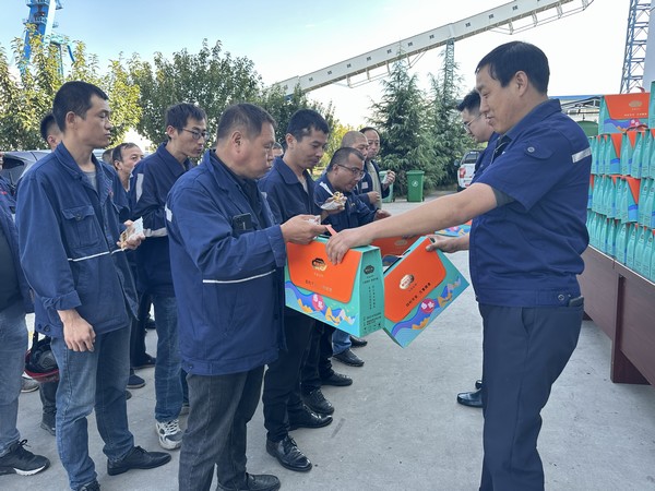 陜煤建設(shè)洗選煤運(yùn)營(yíng)公司澄合山陽(yáng)運(yùn)營(yíng)項(xiàng)目部：中秋月圓齊歡慶，溫情關(guān)懷暖人心