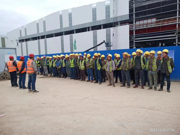 陜煤建設(shè)漢中分公司漢鋼新建中厚板項(xiàng)目：搶抓十月黃金期，工程建設(shè)加速度