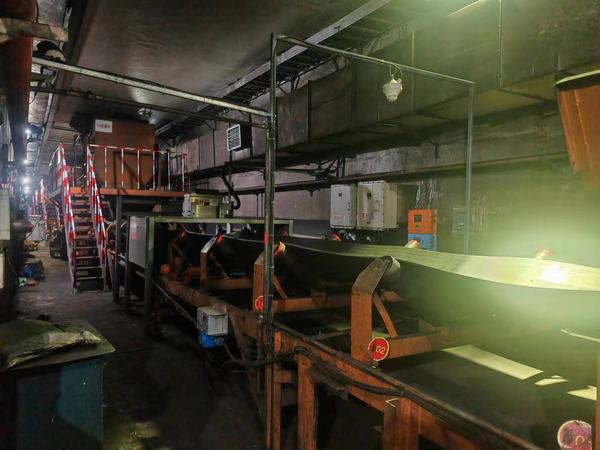 陜煤建設(shè)洗選煤運(yùn)營公司第二項(xiàng)目部：檸條塔721、722膠帶機(jī)帶面更換工程順利完工