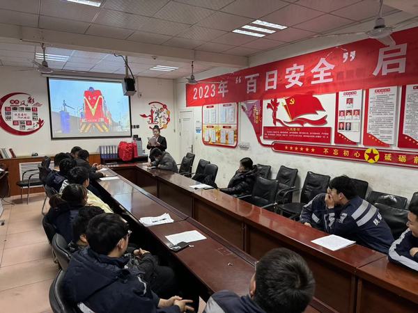 陜煤建設(shè)洗選煤運營公司檸條塔運營項目部：激情演講擊人心，安全之聲遏三違