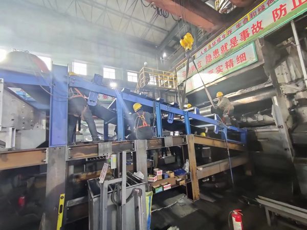 陜煤建設(shè)天工公司安裝一部：鏖戰(zhàn)48小時順利完成大佛寺煤礦動篩車間輸送機(jī)皮帶更換、新設(shè)備安裝任務(wù)