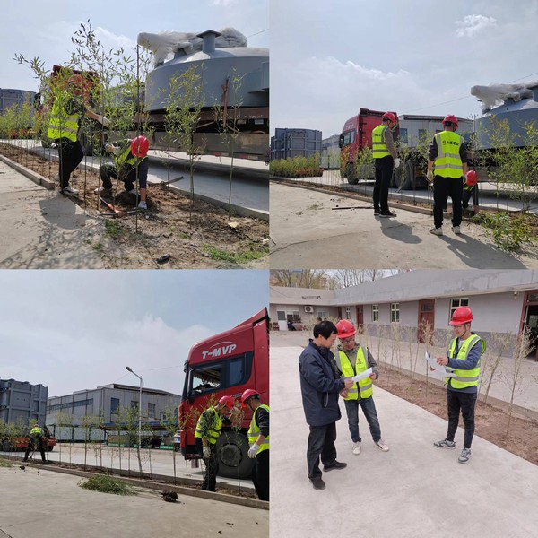 陜煤建設(shè)銅煤公司基層項(xiàng)目部：開展“義務(wù)植樹添新綠 不負(fù)春光正當(dāng)時(shí)”植樹節(jié)活動(dòng)