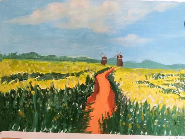 陜煤建設(shè)路橋分公司：與春天約“繪”