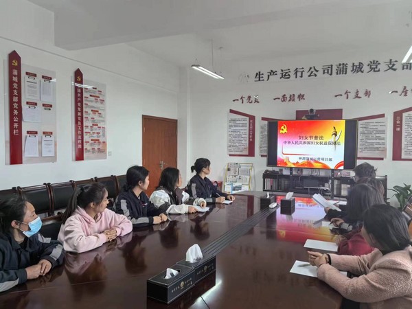 陜煤建設(shè)洗選煤運(yùn)營公司開展女職工維權(quán)月活動(dòng)