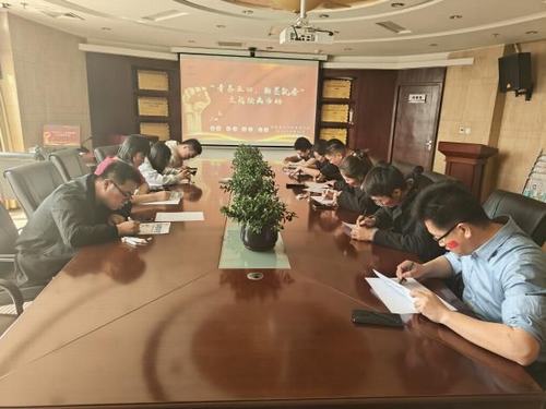 陜煤建設內(nèi)蒙古分公司組織開展“青春五四，翰墨飄香”主題繪畫活動