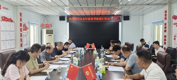 陜煤集團安全生產(chǎn)督導(dǎo)組深入陜煤建設(shè)新龍城項目檢查工作