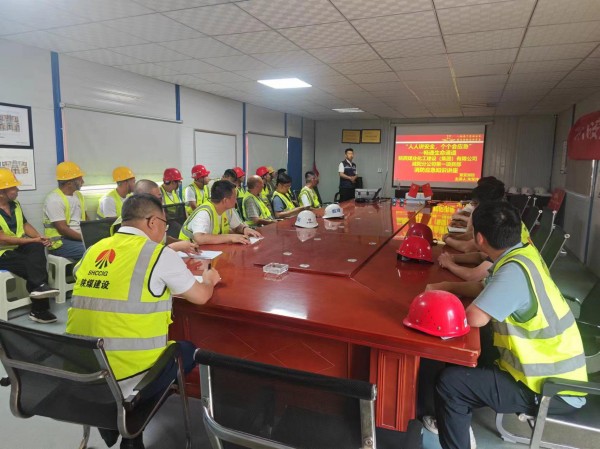 陜煤建設(shè)咸陽分公司第一項目部：以“演”助防，筑牢安全第一防線