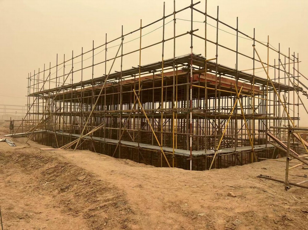 無懼高溫！奮戰(zhàn)當(dāng)“夏” 項目建設(shè)“熱浪滾滾”