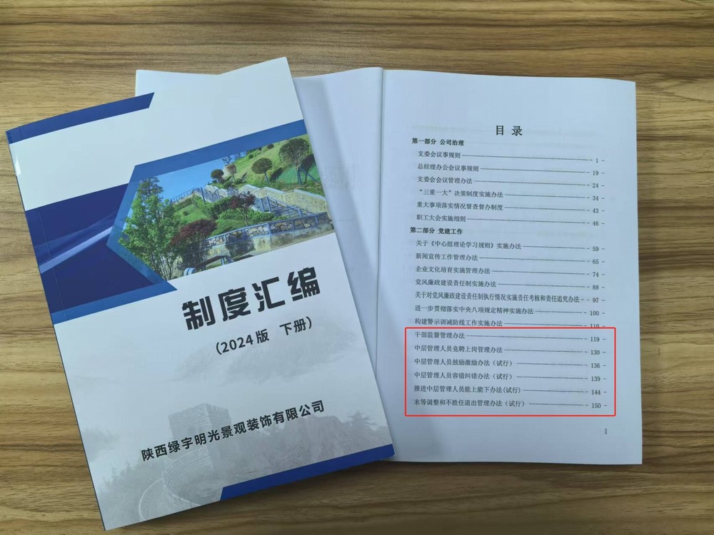 陜煤建設綠宇公司：嚴抓嚴管，強化干部管理效能