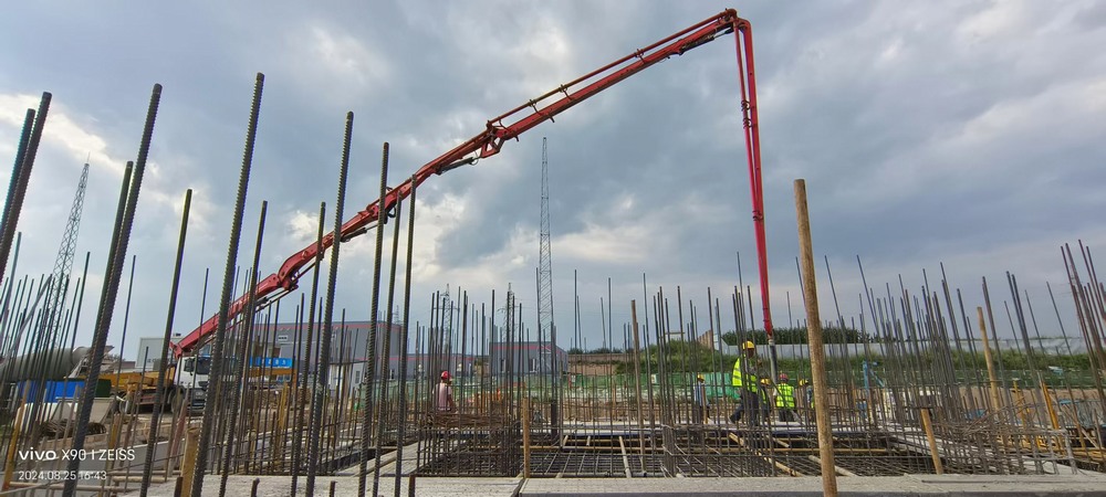 陜煤建設天工公司土建九部：高溫攻堅，項目夏日建設“不減速”