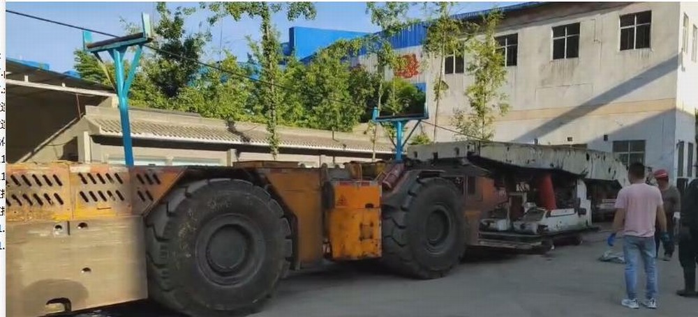 陜煤設(shè)計(jì)研究院：韓城礦業(yè)公司桑樹坪二號井率先應(yīng)用無軌膠輪車支架搬運(yùn)車運(yùn)輸，提高工作效率，確保安全生產(chǎn)