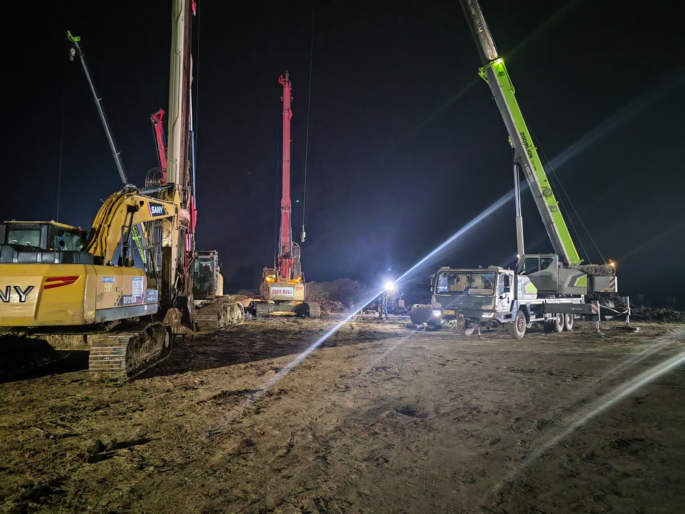 陜煤建設韓城分公司土建四項目部：夜幕下的奮斗，鑄就精品工程輝煌篇章