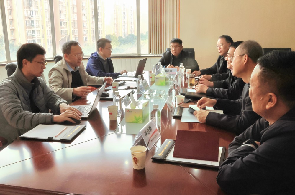 中國礦業(yè)大學楊維好一行到陜煤建設進行座談交流