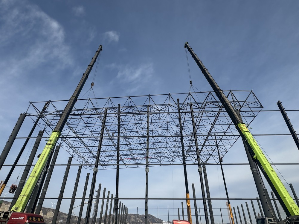 陜煤建設(shè)天工公司土建第二十一項(xiàng)目部：勇戰(zhàn)低溫，擎起建設(shè)新高度