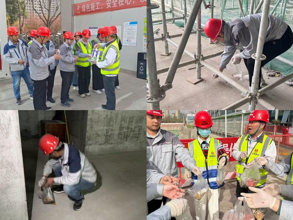 陜煤建設(shè)天工公司土建第二十七項(xiàng)目部：“小煙頭” 撬動(dòng) “大安全”，安全與綠色共筑工地 “防護(hù)網(wǎng)”