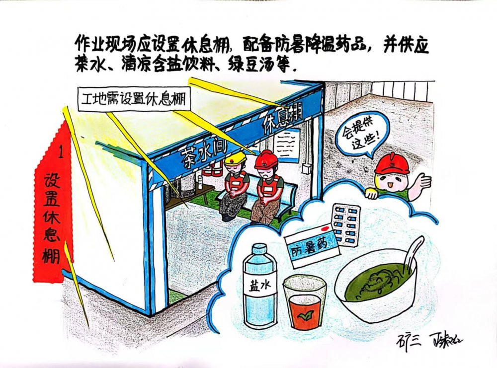 高溫來襲！這組“解暑”漫畫海報快收好→