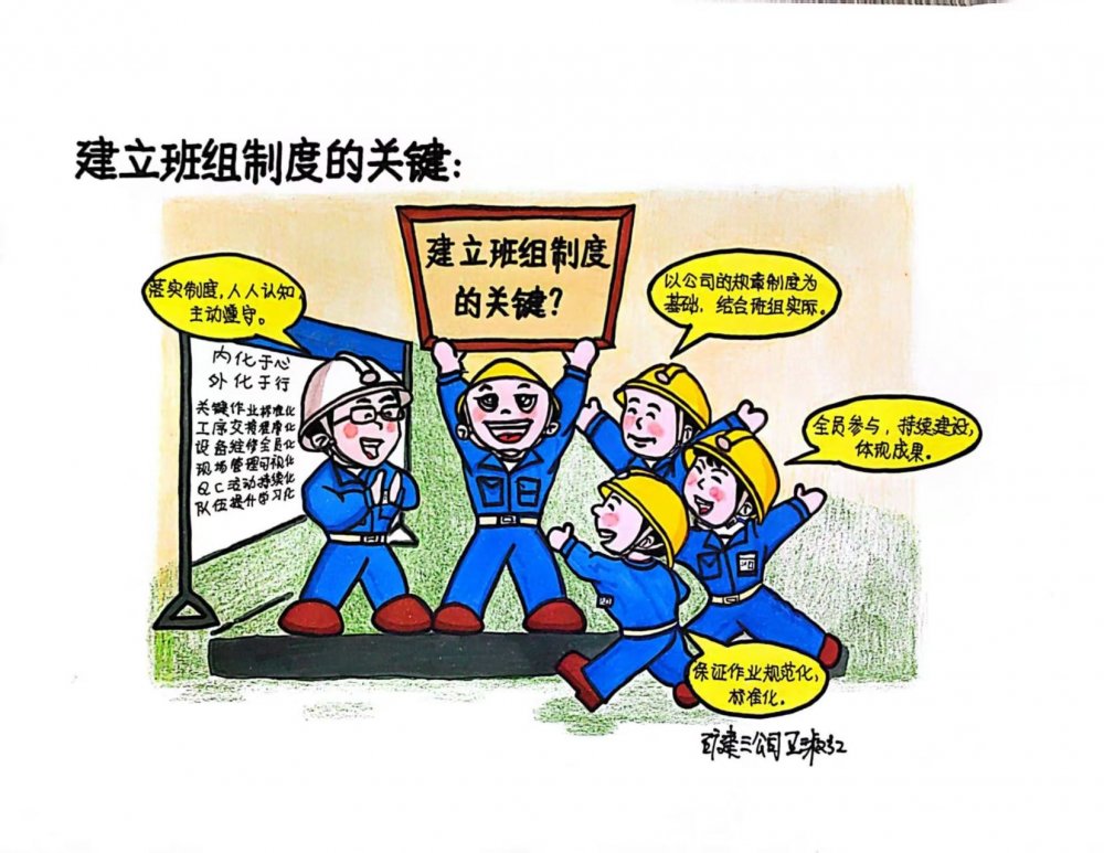 班組建設(shè)有“畫”說