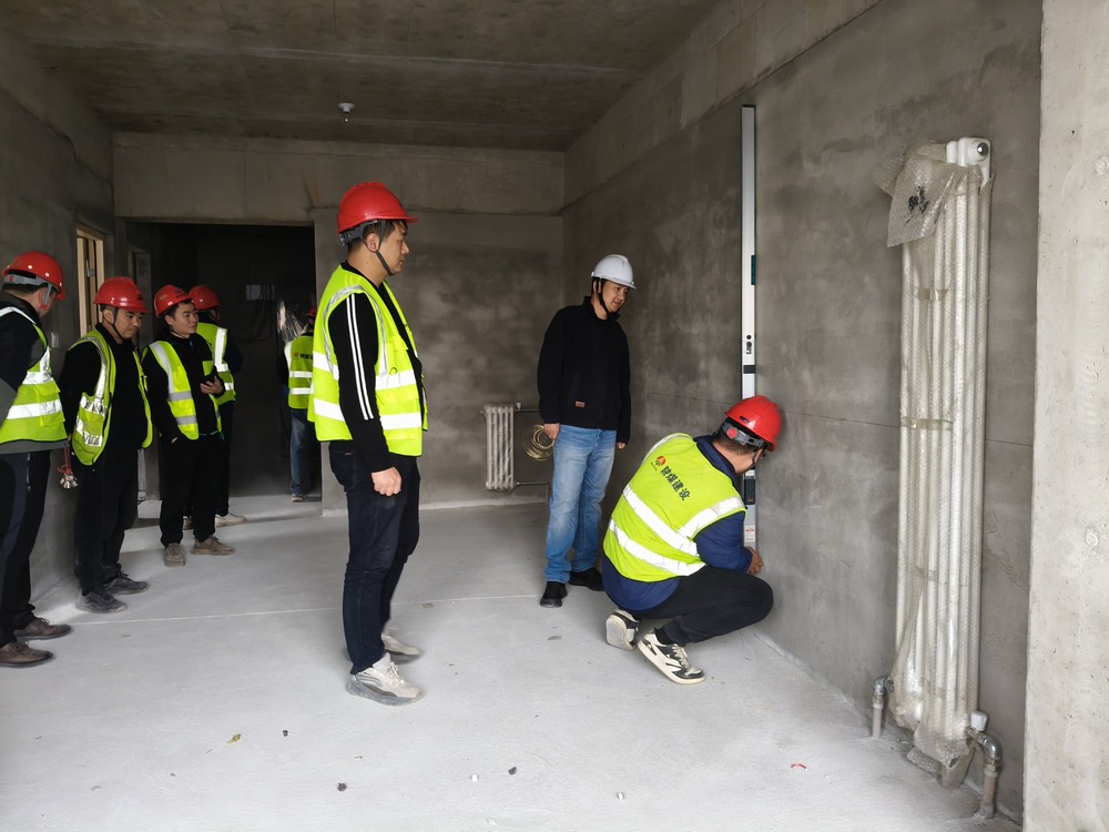 陜煤建設銅煤公司承建的韓南韓北城中村改造項目7號樓分戶驗收工作圓滿完成