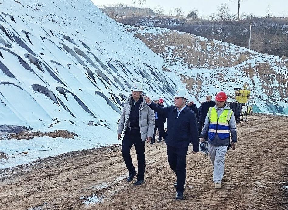 趙敬凱深入王峰煤礦瓦斯綜合治理項目檢查指導工作