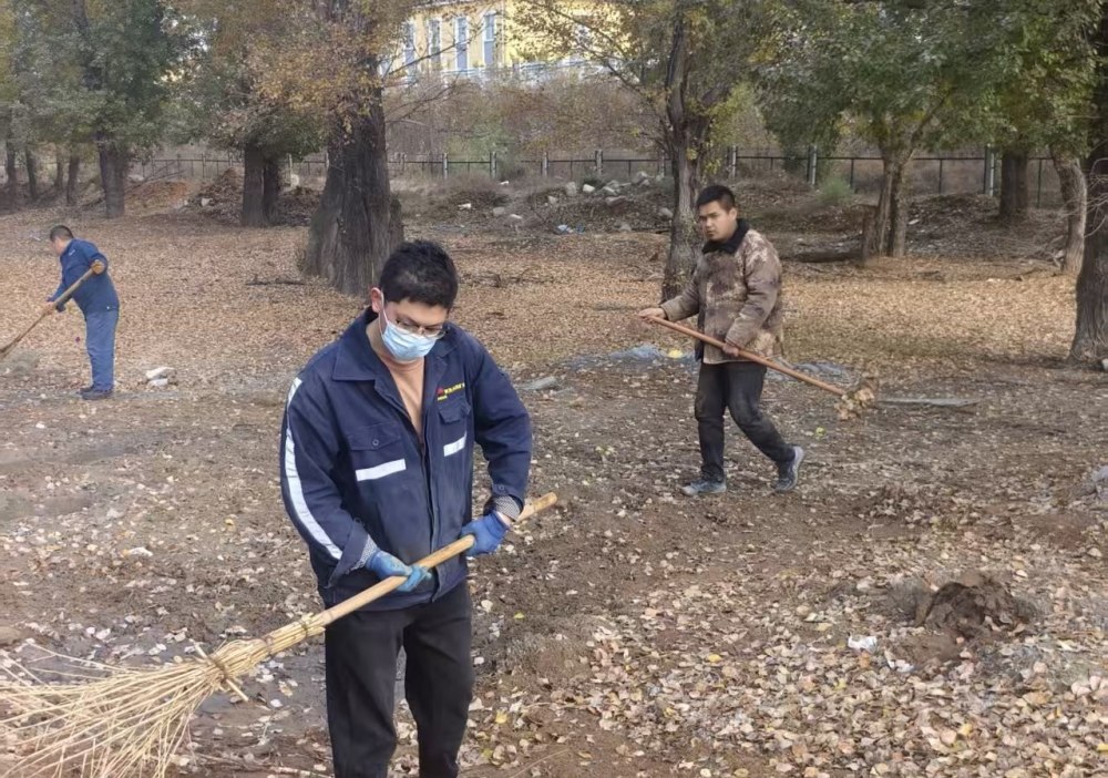 陜煤建設(shè)煤礦運(yùn)營(yíng)服務(wù)分公司：拂塵迎新展新貌 向綠而行啟新程