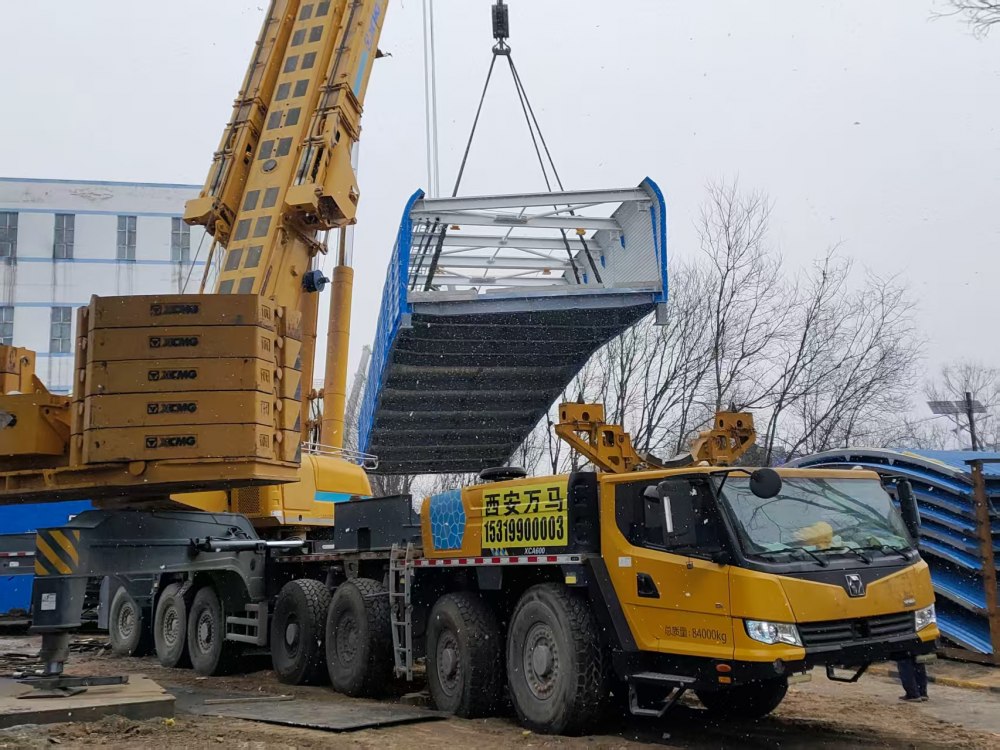 陜煤建設(shè)渭南分公司第三項(xiàng)目部：長虹貫雪迎新歲 雙橋擎起報佳音