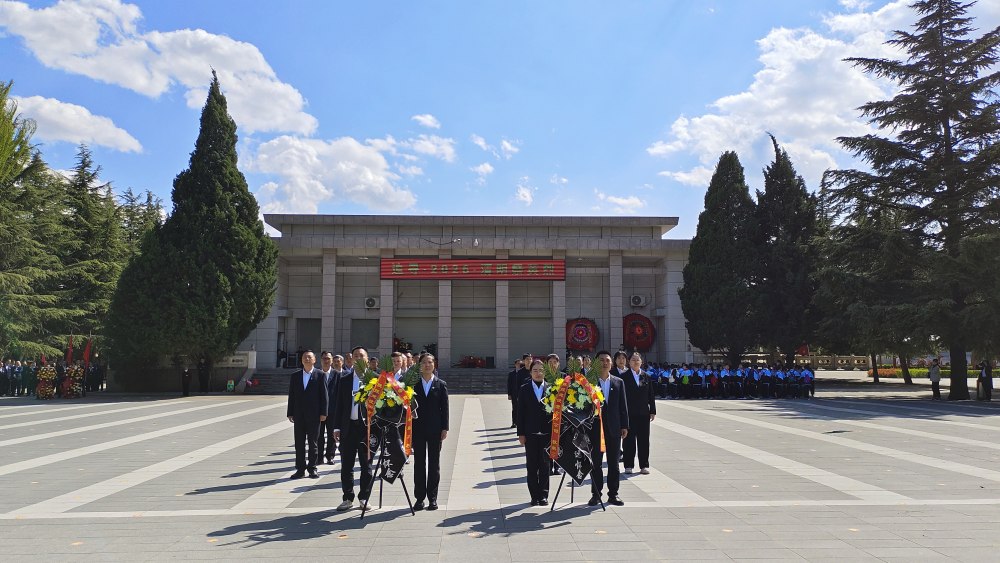 陜煤建設澄合分公司:山河清明祭英烈 紅色基因鑄匠心